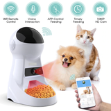 Alimentador automático para mascotas con Wifi, cámara HD y App móvil